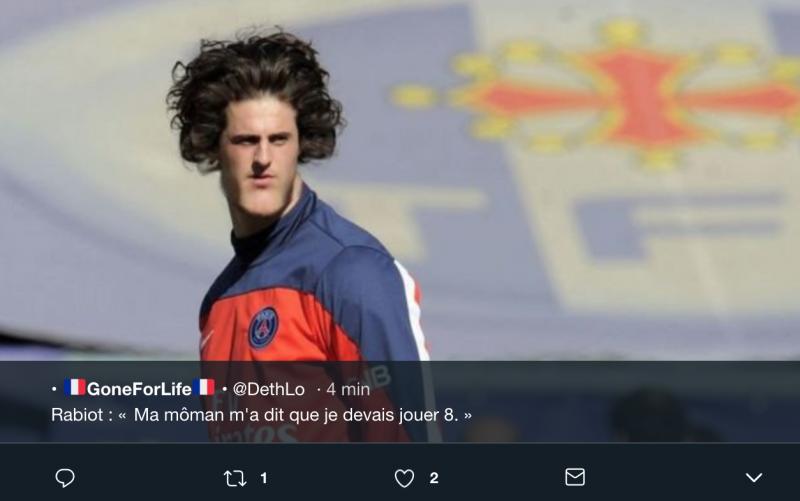 - La toile s'enflamme pour Rabiot