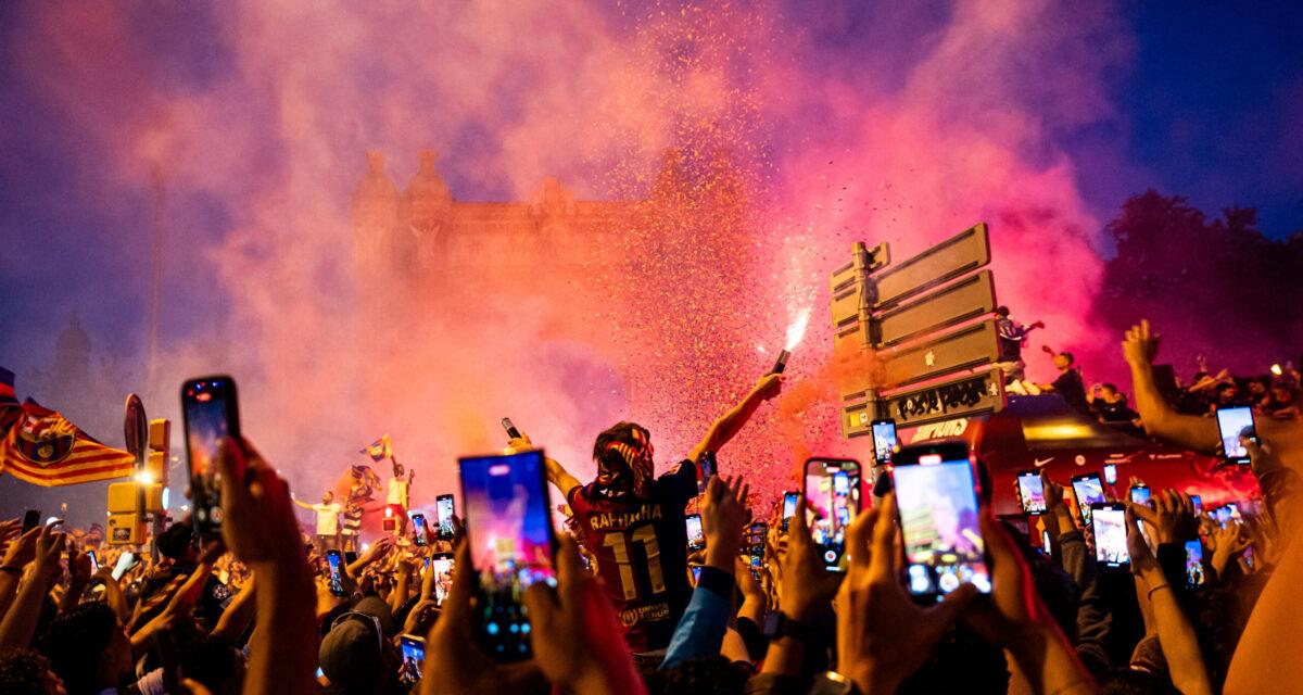 Les supporters du Barça