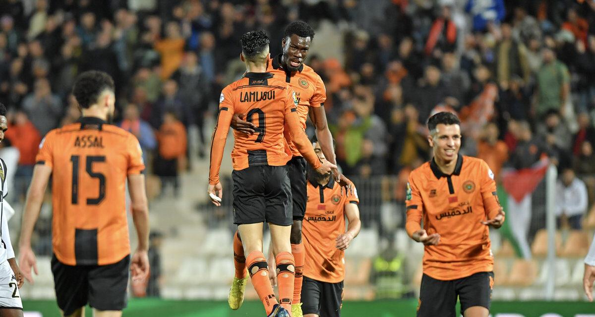 Les joueurs de l'US Berkane