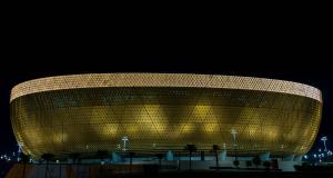 Des missiles iraniens au dessus du Stade de Lusaïl au Qatar